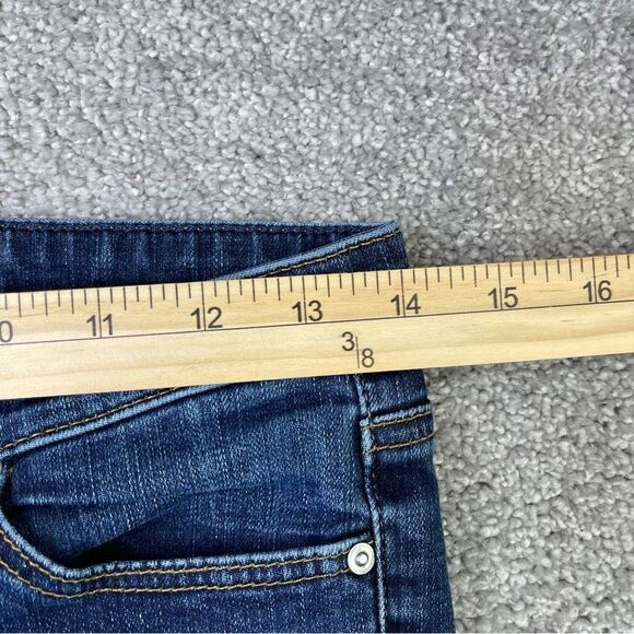 Ag Adriano Goldschmied Ballad Jeans Women's 27X31 Blue Slim Boot Low Rise Dark - Picture 9 of 13